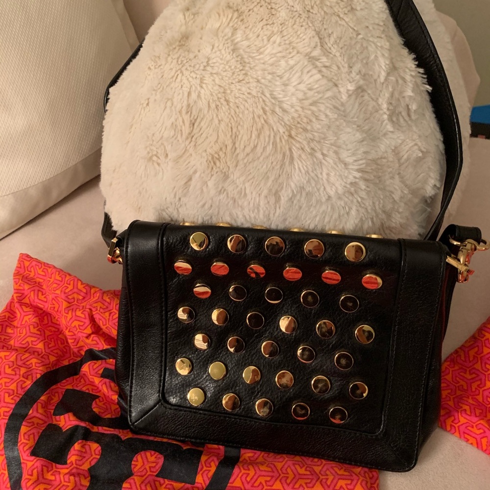 Tory Burch Black Leather crossbody bag